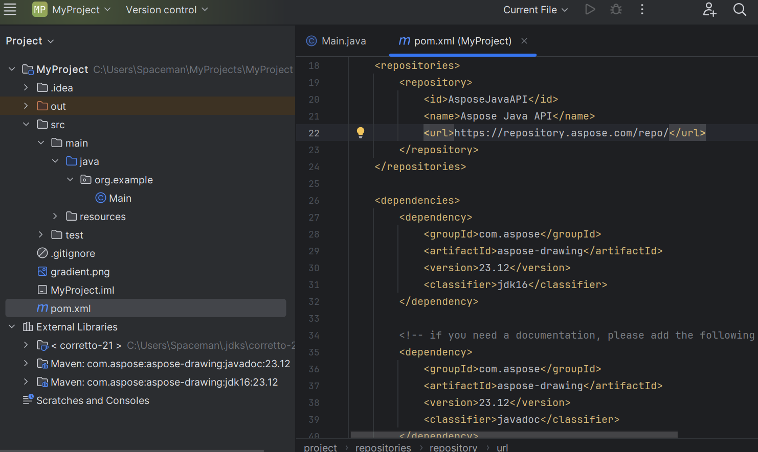 Aspose maven repository