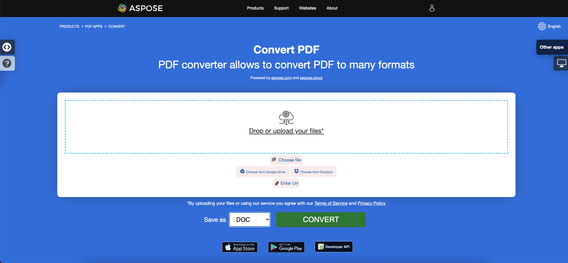 Aspose PDF APP
